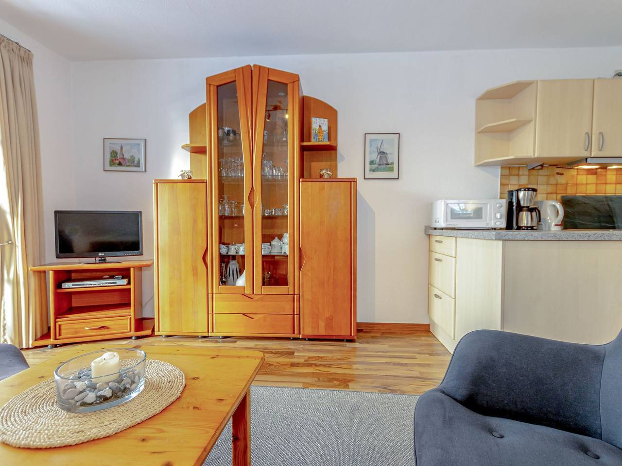 Ganze Ferienwohnung, Ferienwohnung Seebär - Ferienwohnung Seebär in Werdum, Nordseeküste