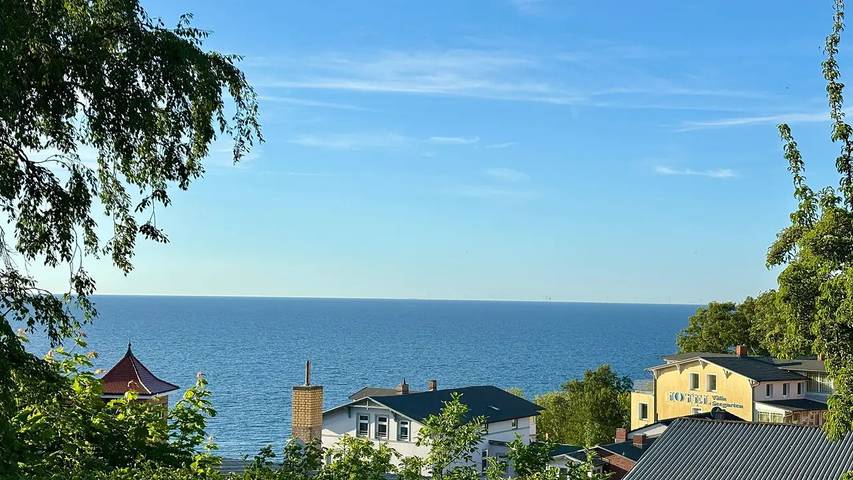 Ferienhaus mit Meerblick für 4 Personen, mit Terrasse