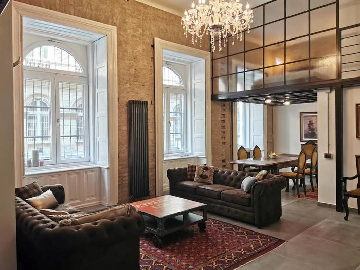 Loft per 11 persone, con Terrazza a Budapest