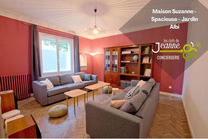 Maison de vacances pour 11 personnes, avec terrasse et jardin