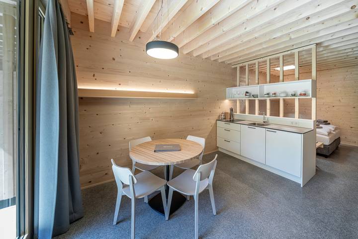 Ganze Ferienwohnung, Apartment am Camping Dornbirn - 1/4 Bocksberg in Dornbirn, Bodensee-Vorarlberg