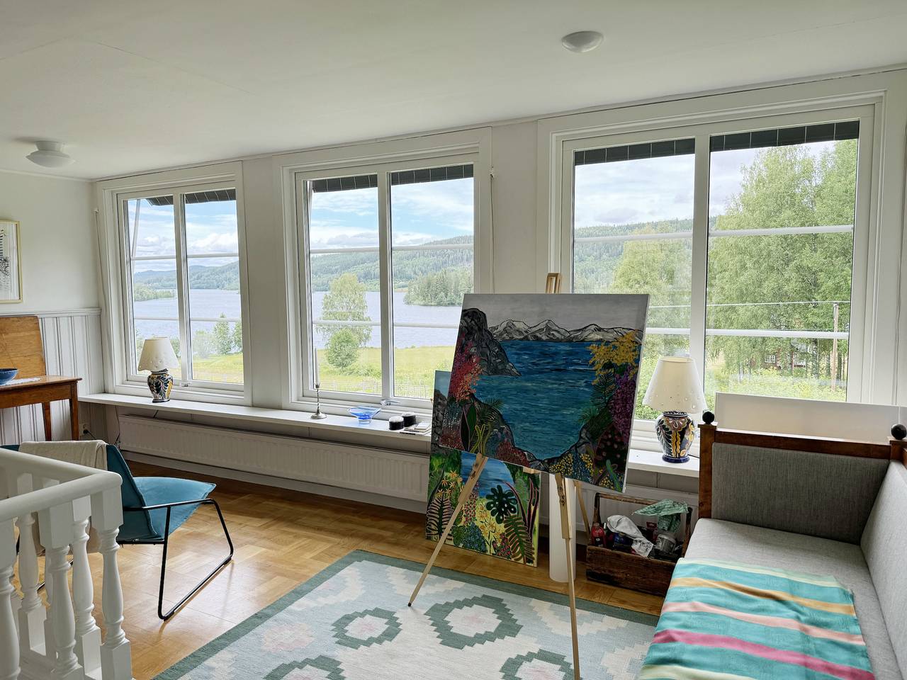 Hus för 12 Personer med balkong in Värmland