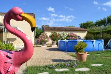 Gîte pour 4 personnes, avec terrasse et jardin à Plan-d'Orgon