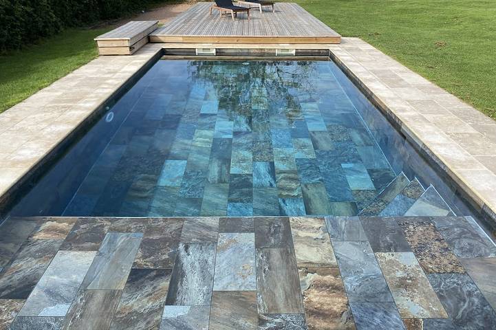 Maison de vacances pour 7 personnes, avec jardin ainsi que piscine et jacuzzi