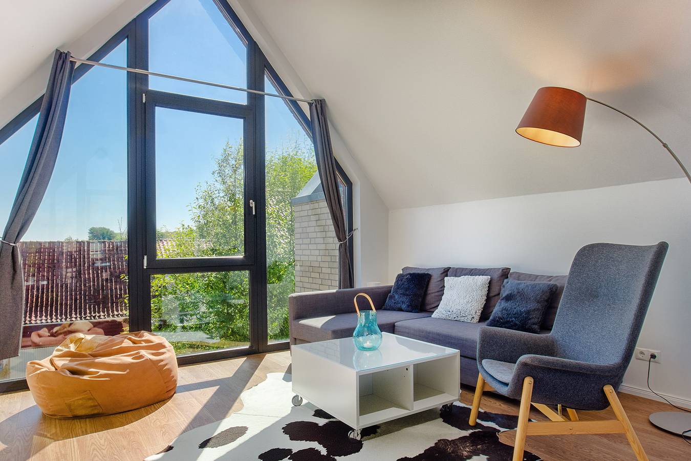 Ganze Ferienwohnung, Fischerdorf Hafenloft - mit Meerblick in Heiligenhafen, Ostholstein