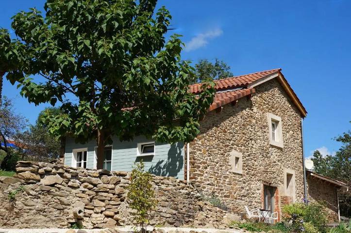 Maison de vacances pour 4 personnes, avec Terrasse ainsi que Jardin et Vue