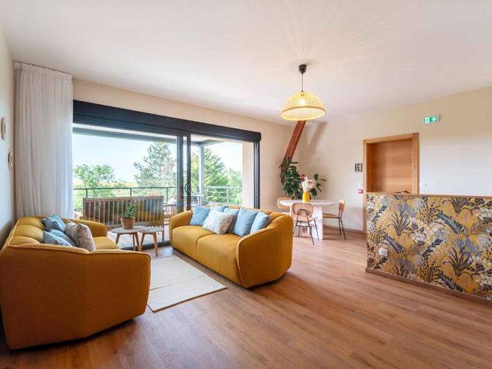 Location de vacances pour 2 personnes, avec vue et jardin, adapté aux familles dans Vulmont - 4