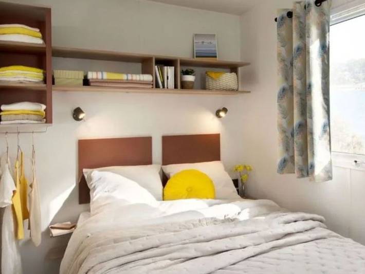 Mobil home pour 6 personnes, avec piscine et terrasse à Messanges - 3