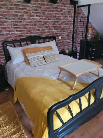Gîte pour 4 personnes, avec terrasse et vue, animaux acceptés dans Éguelshardt