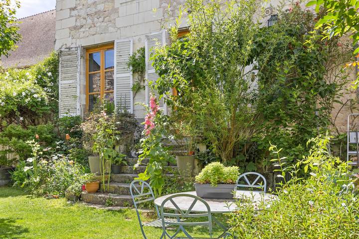 Chambre d’hôte pour 2 personnes, avec jardin à Saint-Aignan