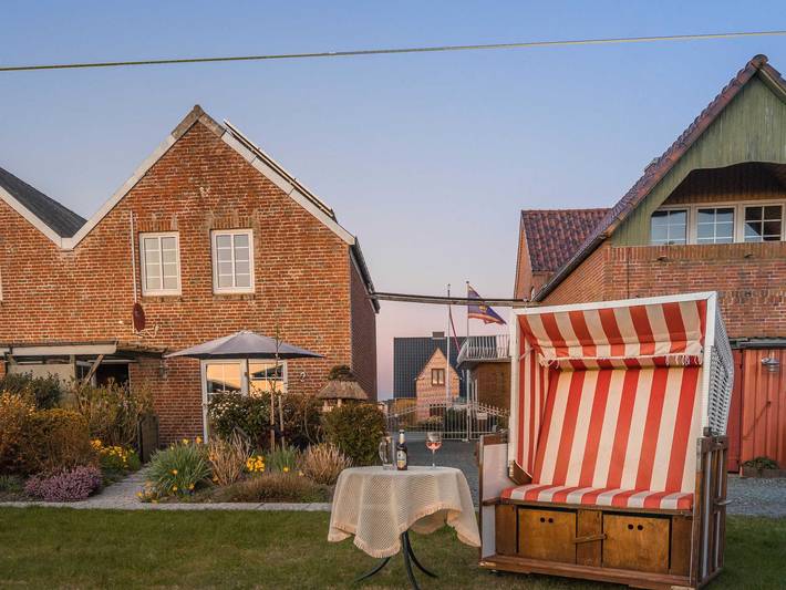 Ferienwohnung für 5 Personen, mit Terrasse und Sauna sowie Garten, kinderfreundlich in Nordstrand - 3