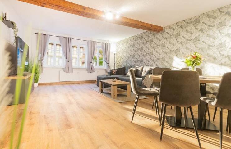Ferienwohnung für 6 Personen, mit Ausblick und Balkon, mit Haustier in Weihnachtsmarkt Erfurt - 2
