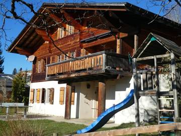Chalet für 8 Personen, mit Balkon und Sauna sowie Garten, mit Haustier in Hasliberg