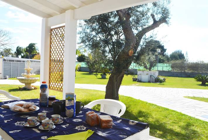 Casa vacacional 'Punta Rosa S Foca' con jardín privado y aire acondicionado in Melendugno, Provincia de Lecce