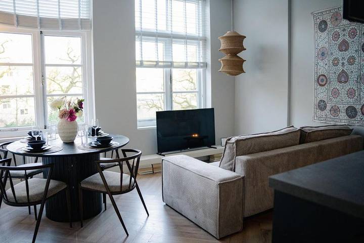 Appartement de vacances pour 4 personnes, avec jardin et vue, animaux acceptés