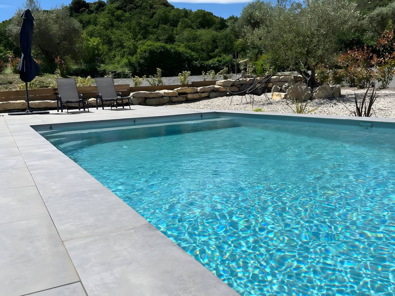 Liledou - belle villa de plain-pied avec piscine individuelle in Berrias-et-Casteljau, Parc national des Cévennes