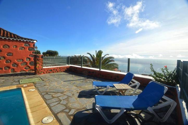 Ferienhaus für 6 Personen, mit Terrasse und Garten sowie Pool und Ausblick in Villa de Mazo - 2