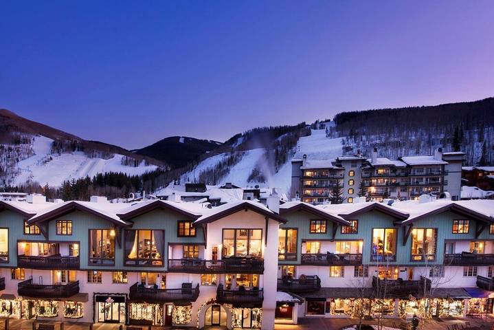 Village para 4 personas, con jacuzzi y piscina además de sauna y balcón en Colorado