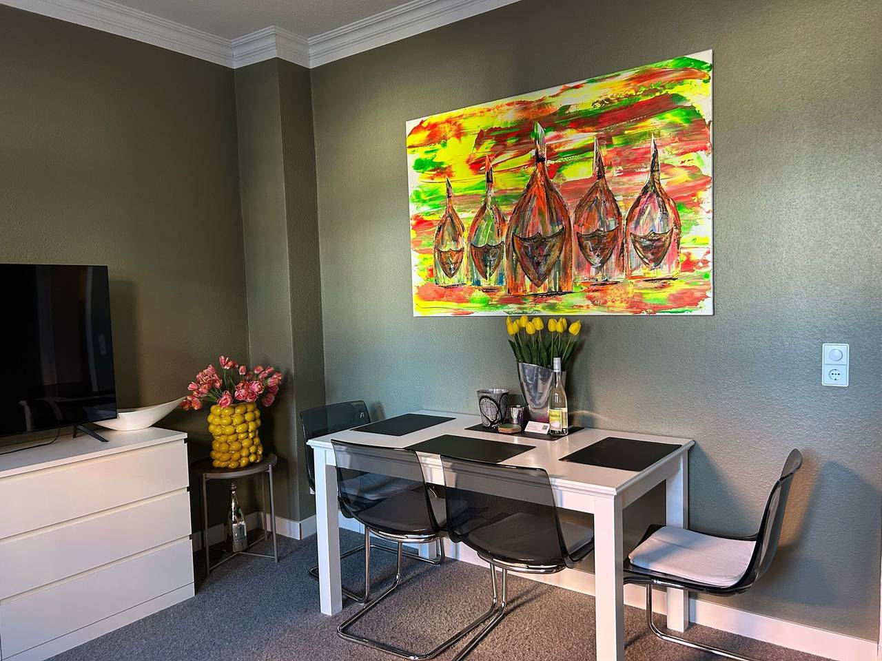 Hel leilighet, Apartment '7' with Shared Terrace, Shared Garden and Wi-Fi in Kielfjorden, Kiel