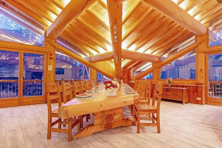 Chalet pour 15 personnes, avec sauna ainsi que balcon et jacuzzi, animaux acceptés à Villaroger - 2