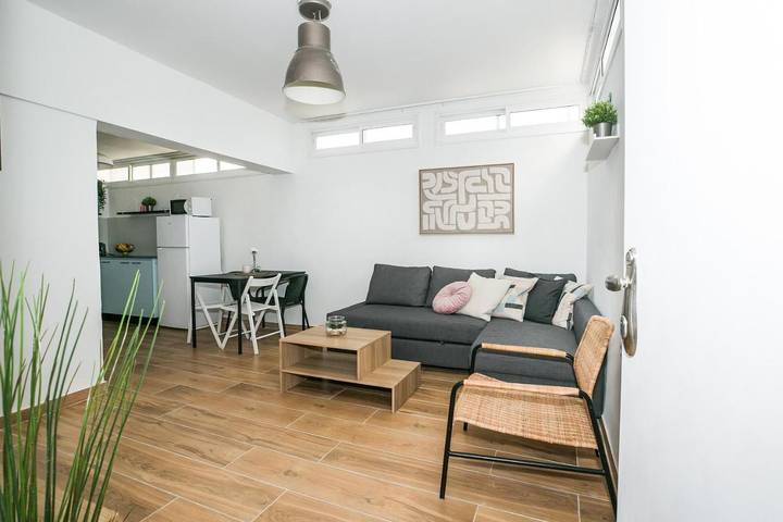 Appartement de vacances pour 4 personnes, avec jardin