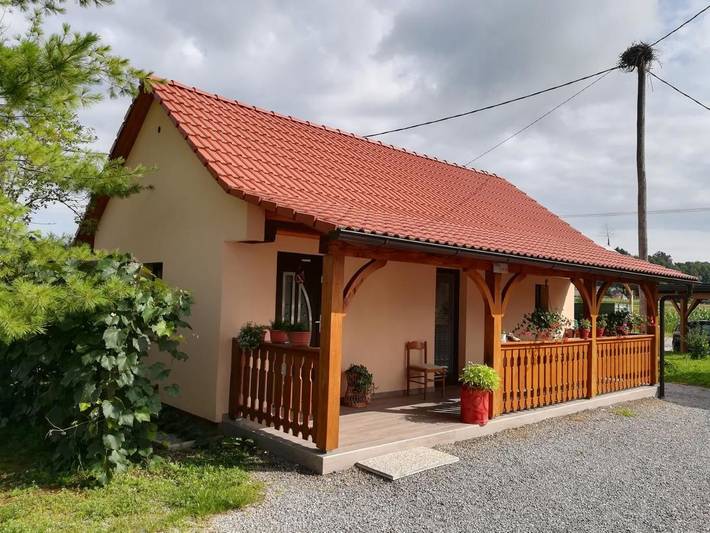 Ferienwohnung für 4 Personen, mit Ausblick und Garten
