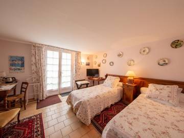 Gîte pour 2 personnes, avec terrasse, animaux acceptés à Saint-Benoît-sur-Loire