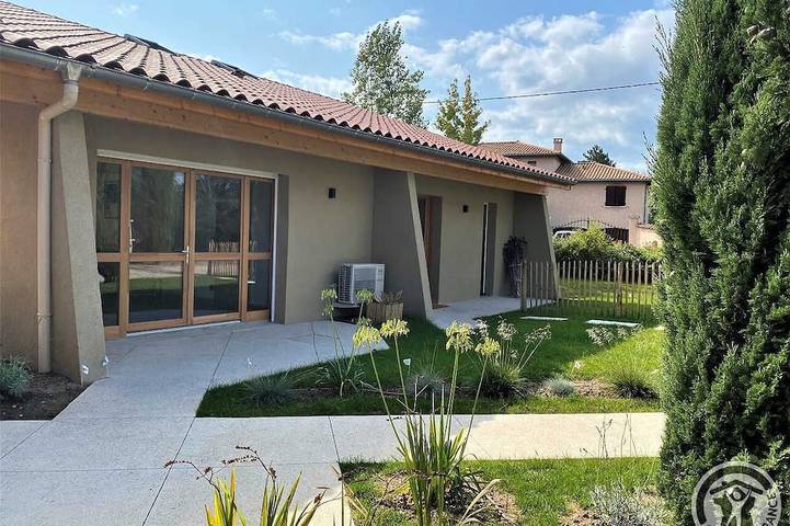 Maison de vacances pour 4 personnes, avec jardin à Brindas