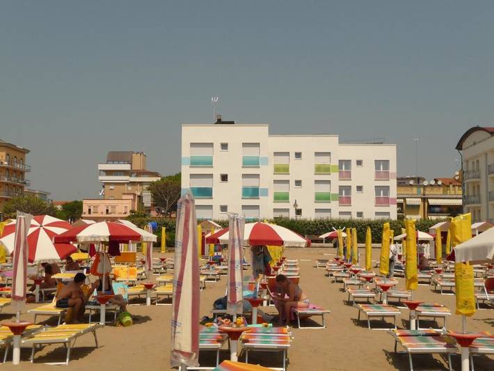 Ferienwohnung für 5 Personen, mit Garten und Ausblick, mit Haustier in Caorle