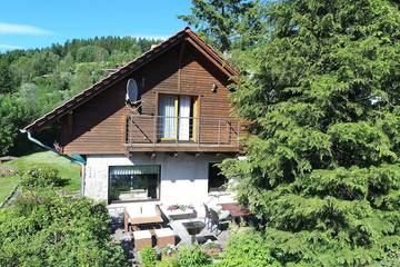 Ferienhaus für 5 Personen, mit Garten und Whirlpool sowie Sauna, mit Haustier in Masserberg