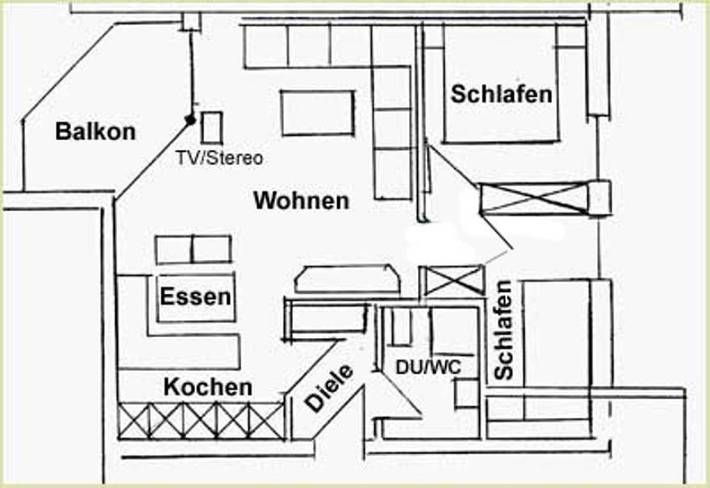 Ferienwohnung für 3 Personen, mit Balkon und Garten in Burgberg im Allgäu - 2