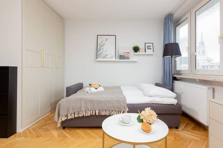 Appartement de vacances entier, Stylish Studio | in the heart of Warsaw's Old Town in Varsovie Śródmieście, Varsovie