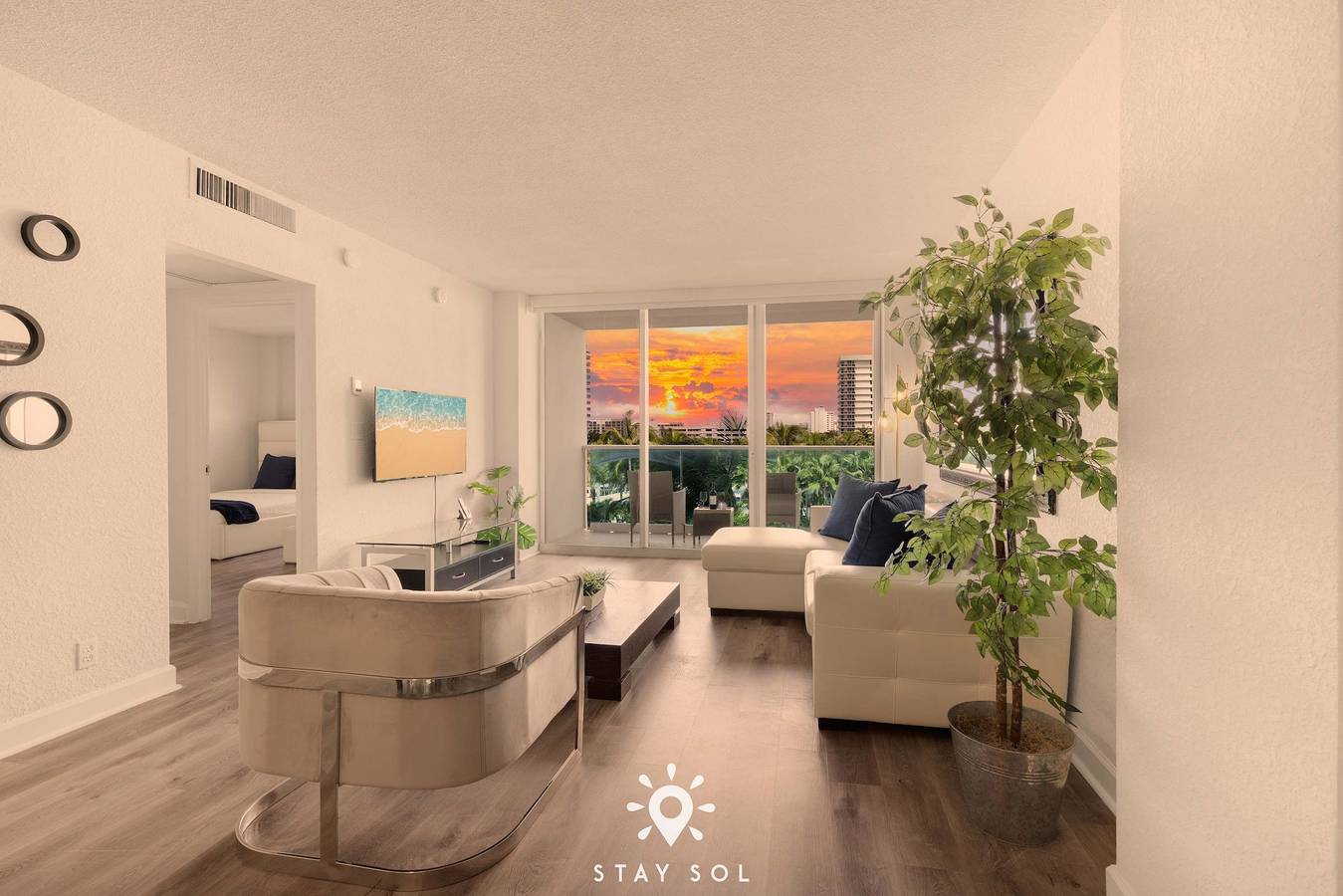 Apartamento entero, Modern Hollywood Beach Escape - City Views in Hollywood Beach (FL), Hollywood (Florida)