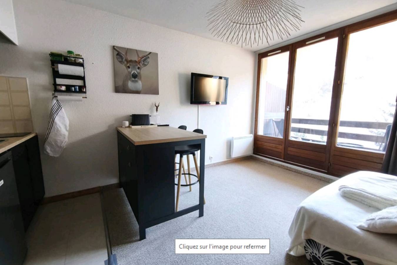 Ganzes Studio, Studio cosy avec coin cabine – Le Sauze in Le Sauze, Enchastrayes