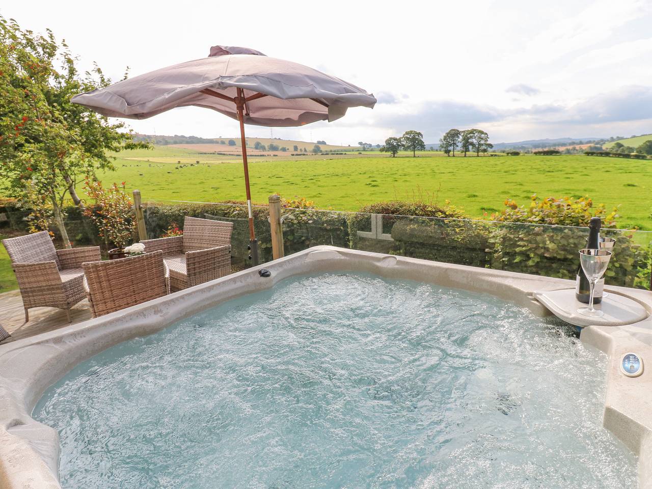 Lodge voor 4 personen met whirlpool in Cumbria