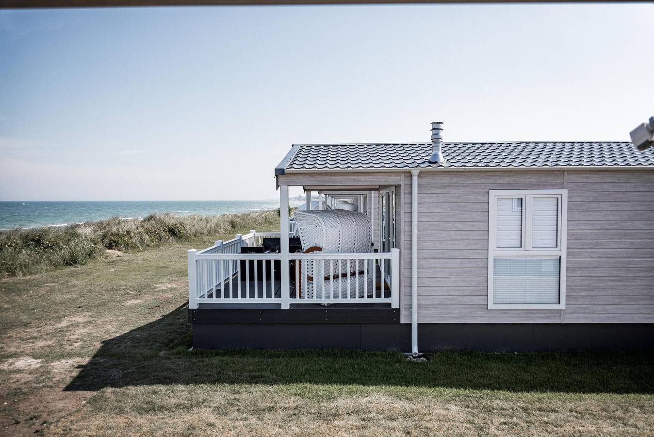 Deichhaus mit direktem Strandzugang in Sütel, Neukirchen
