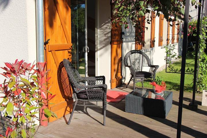 Chambre d’hôte pour 3 personnes, avec jardin à Mutigny