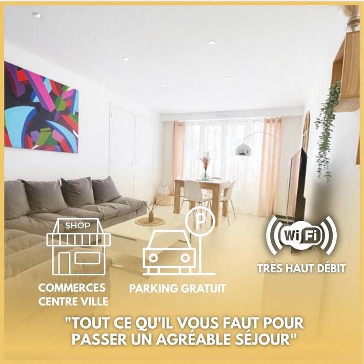 Gîte pour 4 personnes à Chilly-Mazarin