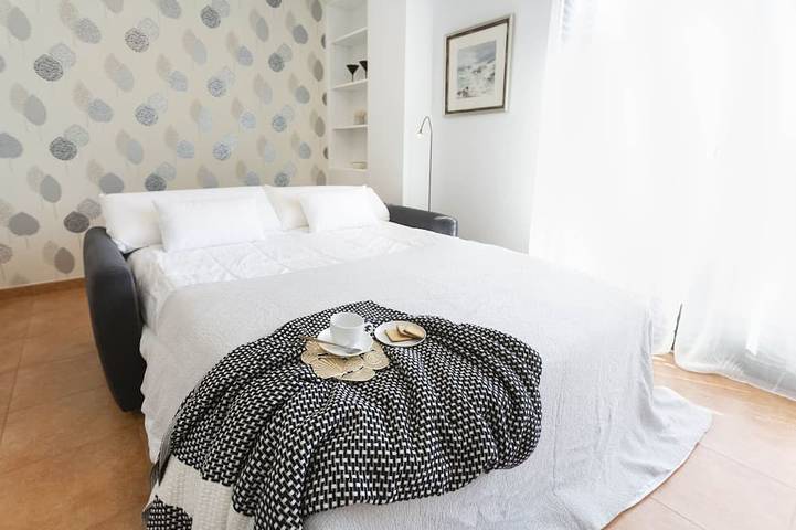 Ganze Wohnung, Lassen Sie fantastische Wohnung mit Blick auf das Meer in A Illa de Arousa, Rías Baixas