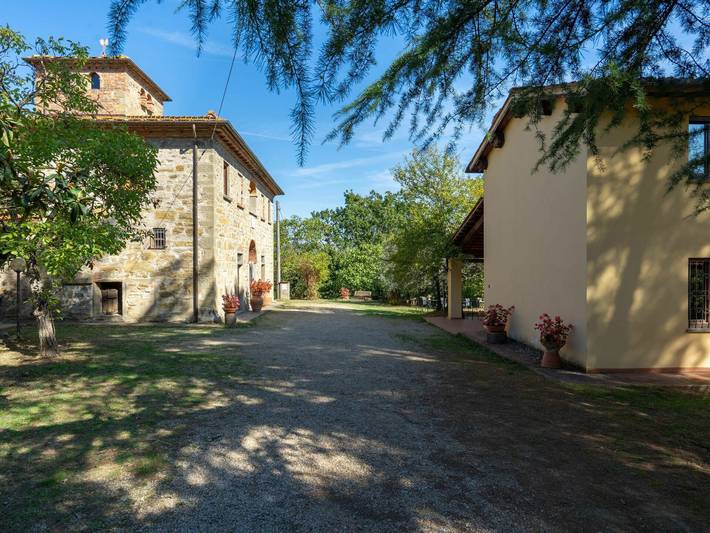 Villa per 16 persone, con giardino in Montevarchi