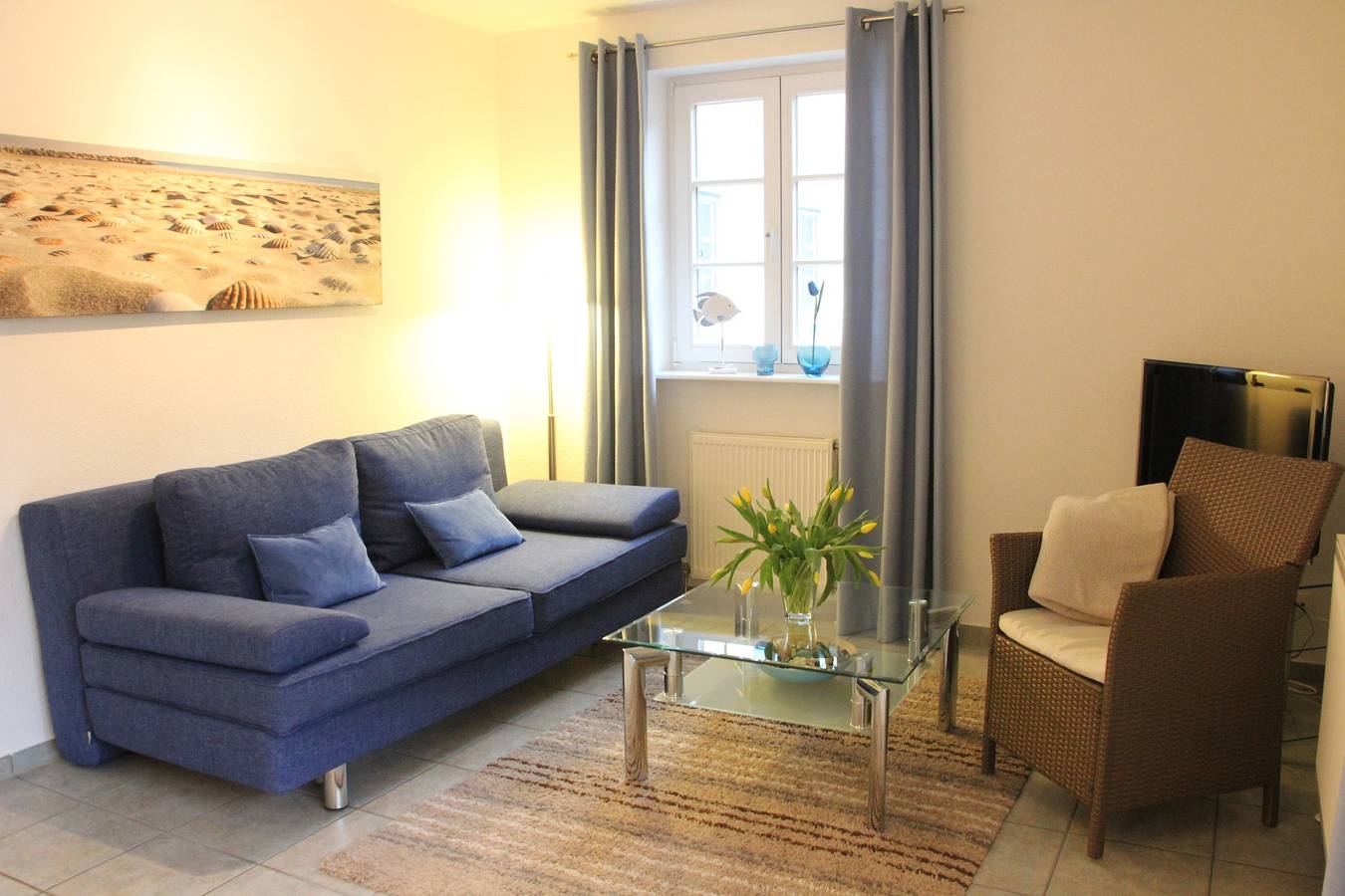 Ganze Ferienwohnung, Achtern Diek 13a Whg. 1 in Müggenburg, Zingst