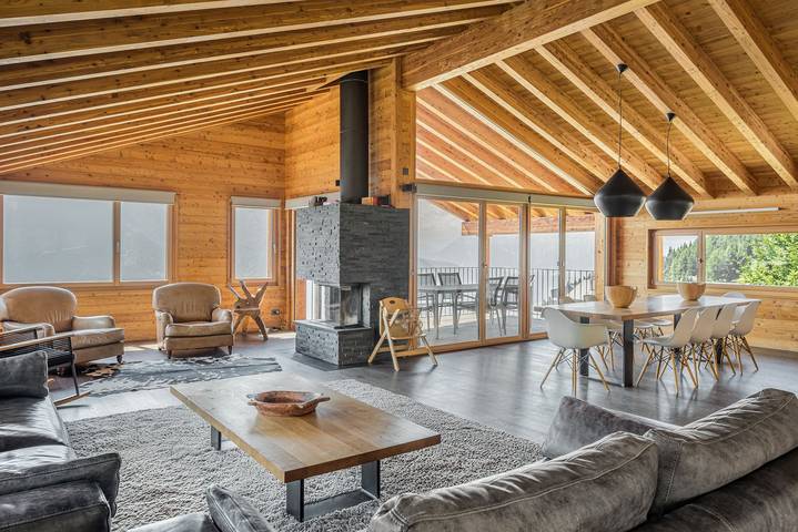 Hütte für 8 Personen, mit Balkon in Bettmeralp - 4