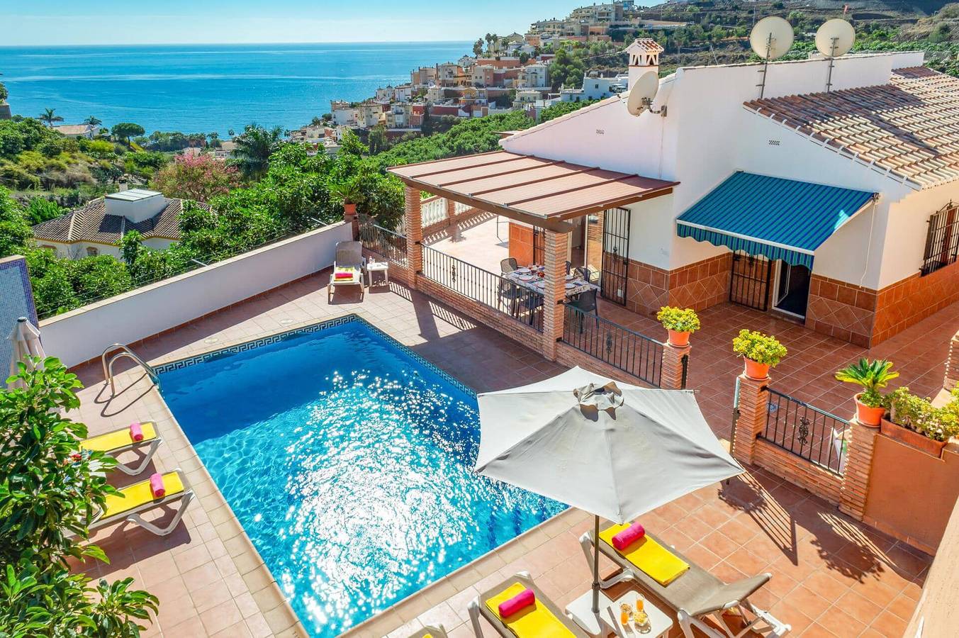 Villa för 6 Personer in Punta Lara (Nerja), Torrox