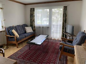 Gîte pour 4 personnes, avec jardin et balcon dans Sils Maria