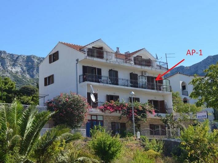 Ferienwohnung für 2 Personen, mit Balkon - 1