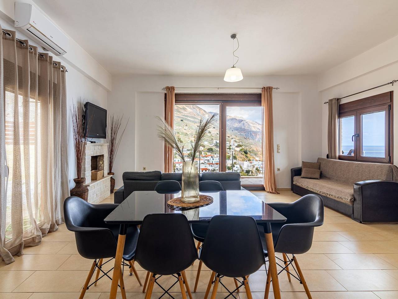 Kretische Villa mit Meerblick für 6 Personen in Iraklio-Heraklion und Umgebung