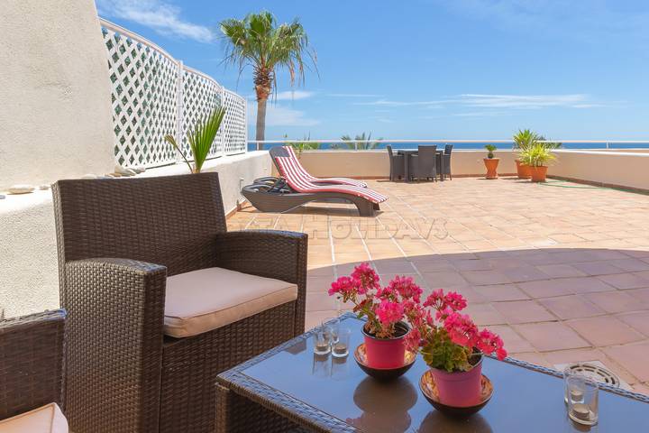 Ferienwohnung für 4 Personen, mit Terrasse und Garten in Estepona - 2