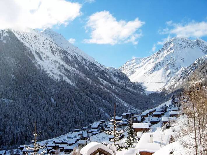 Chalet für 6 Personen, mit Balkon und Terrasse in Grimentz
