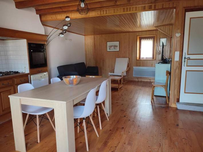 Maison de vacances pour 5 personnes, avec vue et jardin