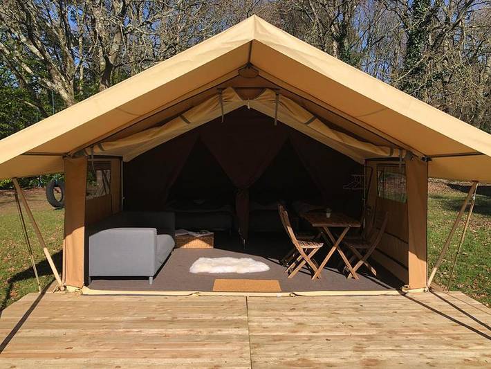 Tente pour 5 personnes, avec bassin pour enfant dans le Lot - 4